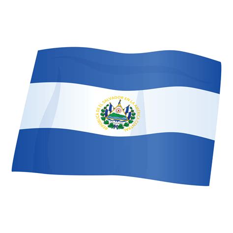 Vetor De Desenho De ícone De Bandeira De El Salvador República Emblema 14362178 Vetor No Vecteezy