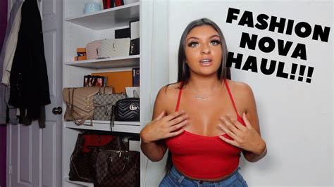 Fashion Nova Try On Haul Youtube