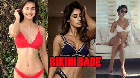 Hot Beach Bikini Babe Disha Patani