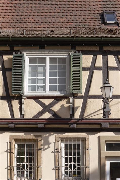 Fachadas De La Ciudad Del Marco En Alemania Del Sur Imagen De Archivo