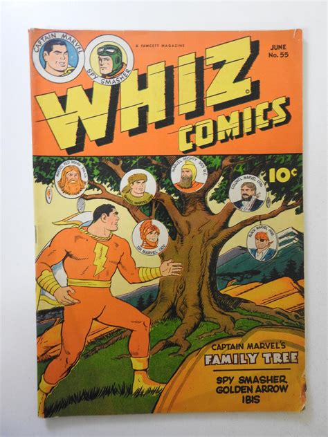 Whiz Comics Vg Fn Condition Comic Books Golden Age