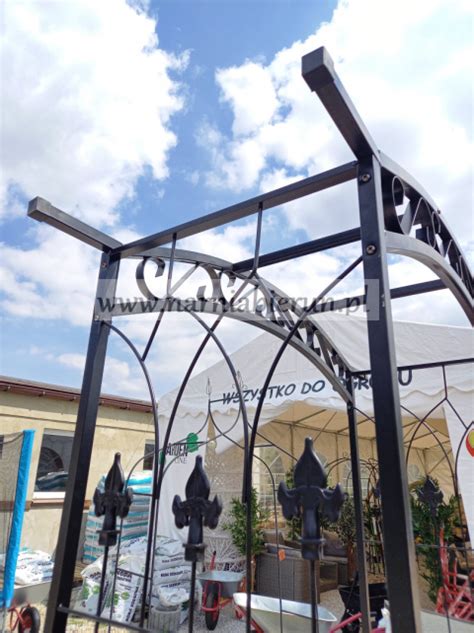 Pergola Ogrodowa Cm Metalowa R E Uk Solidna Pn Cza Kwiaty Ogr D