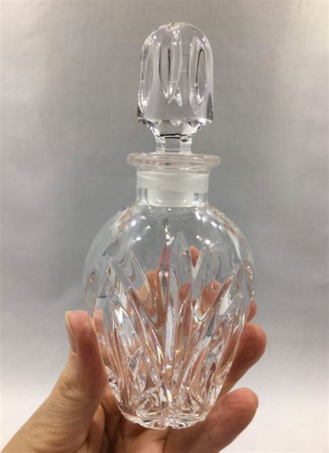 Crystal Perfume Bottle By Waterford Luxury Glass Pa Gem