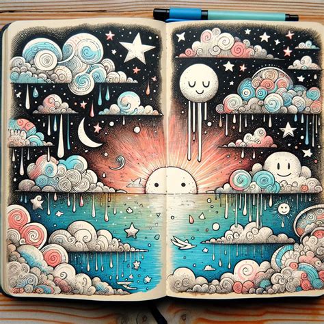 Cloud Drawing: Float Into Creative Skies | Drawing Ideas