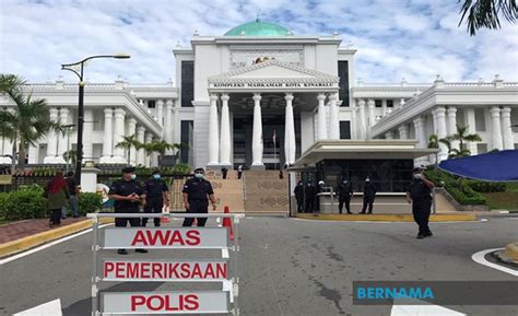 Kompleks Mahkamah Kota Kinabalu Dikawal Ketat Sabah Post