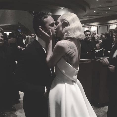 Lady Gaga Taylor Kinney Kissing