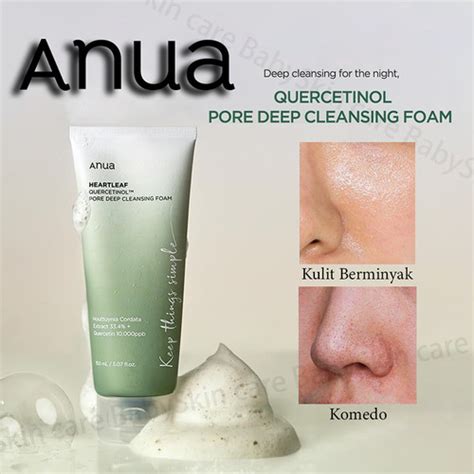 Jual Anua Heartleaf Quercetinol Pore Deep Cleansing Foam 150ML Anua