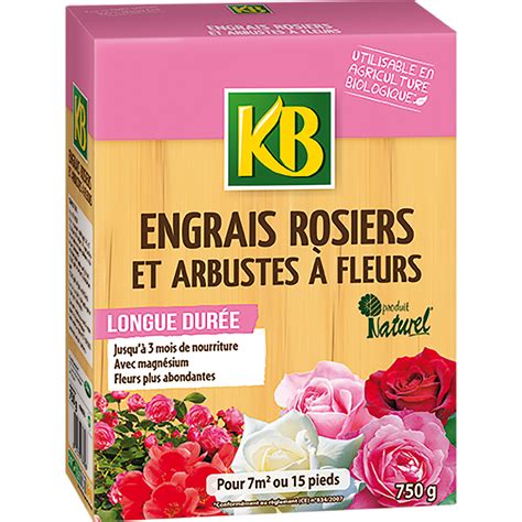 Kb Engrais Rosiers Et Arbustes Fleurs G La Pause Jardin