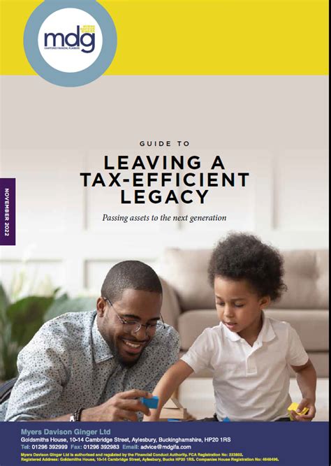 Guide To Leaving A Tax Efficient Legacy Myers Davison Ginger