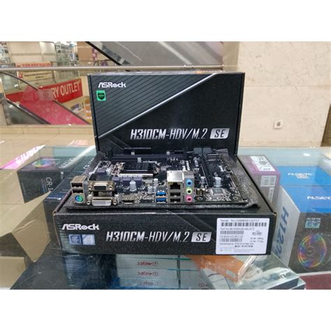 Jual Mobo Asrock H Cm Hdv M Lga Gen Nvme Shopee Indonesia