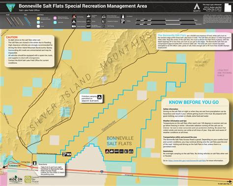 map  bonneville salt flats