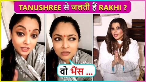 Drama Enjoy Karo Tanushree Dutta Indirectly Slams Rakhi Sawant For