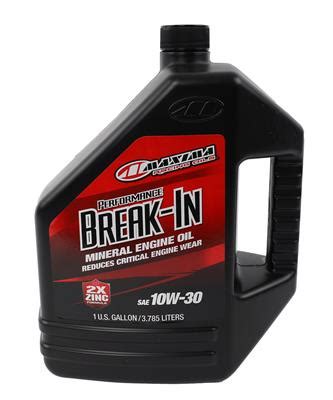 Maxima Racing Oils Automotive Maxima Performance Break In