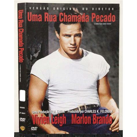 DVD Uma Rua Chamada Pecado Marlon Brando Vivien Leigh Kim Hunter