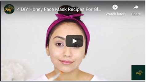 4 Diy Honey Face Mask Recipes For Glowing Skin Roots