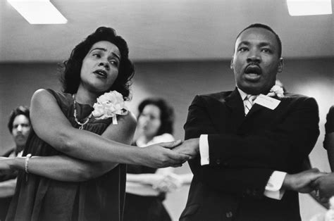 Coretta Scott King And Dr Martin Luther King Jr Freedom Singing