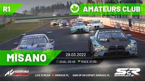 Simrace Amateurs Club Sezon Youtube