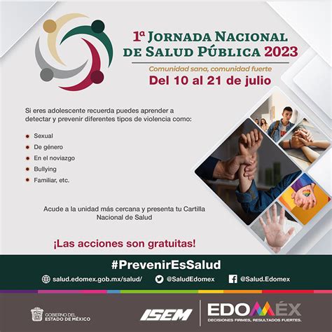 A Jornada Nacional De Salud P Blica Secretar A De Salud