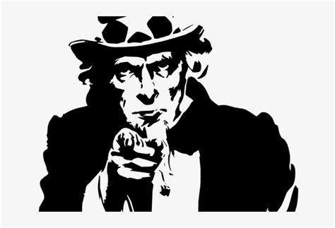 uncle sam clipart outline uncle sam png  png  pngkit