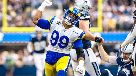 Defensive Lineman Aaron Donald Sacking Every Los Angeles Rams 2023