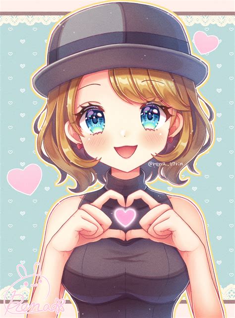 Pokemon Serena Fan Art Hot