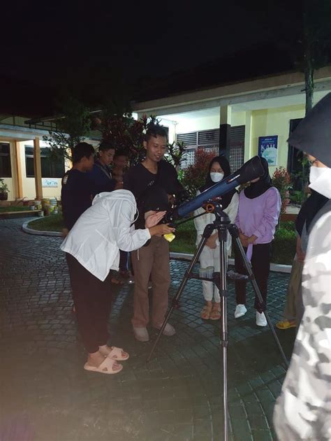 Castroda Sma Negeri Temanggung Praktik Pengamatan Benda Langit