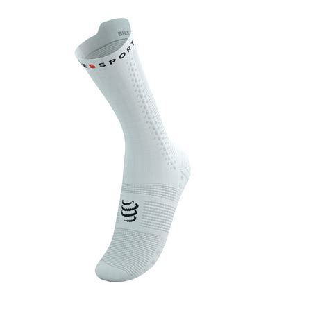 Compressport Skarpetki Rowerowe Proracing Socks V Bike White Black