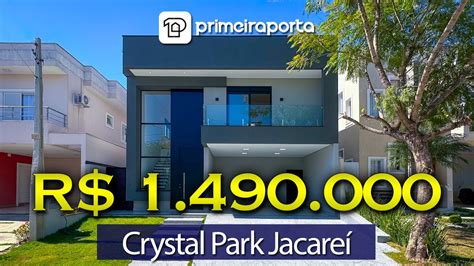 Linda Casa No Condom Nio Crystal Park Em Jacare Automa O E