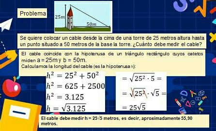 Solved Problema Se Quiere Colocar Un Cable Desde La Cima De Algebra