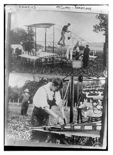 John Alexander Douglas McCurdy Aeroplane 1886 1961 Canadian Aviator