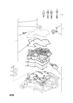 Opel Astra H Af Automatic Transmission Opel Epc Online