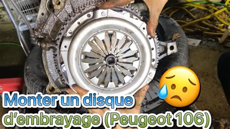 Monter Un Disque Dembrayage Peugeot Youtube