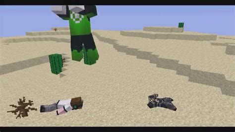 Greenlanterns Revenge Against Sky And Deadlox A Minecraft Animation Youtube