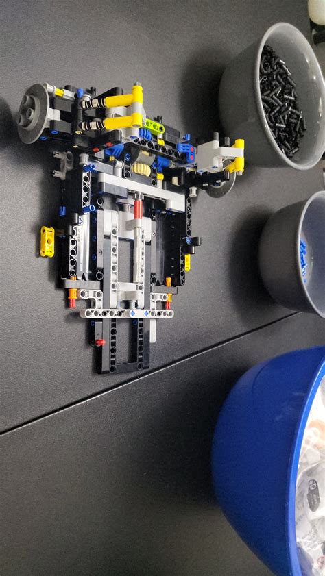 The process begins (lego technic bugatti chiron with power functions ...