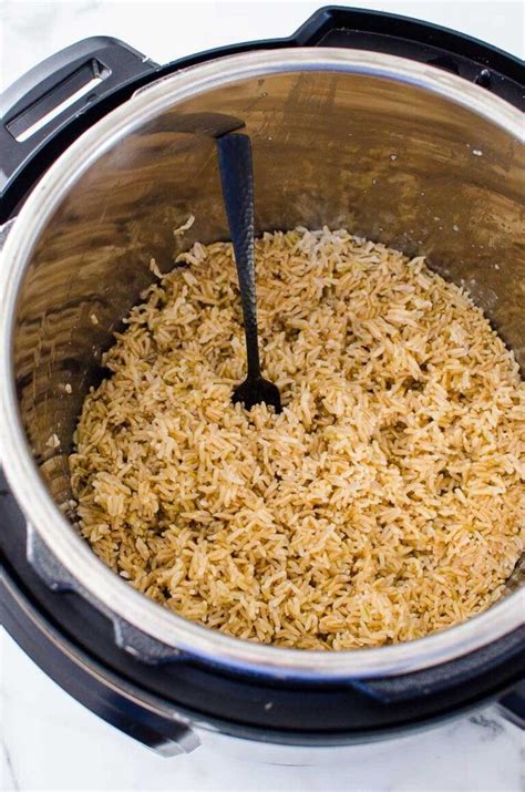 Perfect Instant Pot Brown Rice Ifoodreal