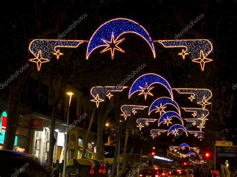 Christmas lights in Barcelona street — Stock Photo © Tempusfugit1980 #6421738