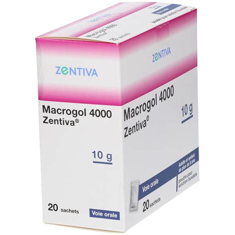 Macrogol Zentiva G Pc S Redcare Pharmacie