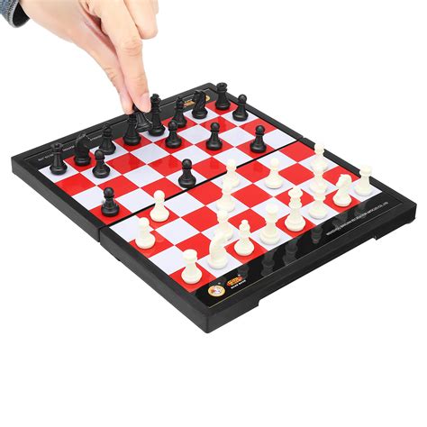 New Magnetic Chess Game Set Folding Plastic Chessboard Portable Kids Game Toys – Chile Shop