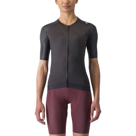 Castelli Maillot De Manga Corta Mujer Aero Pro Light Black