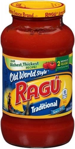 Ragú Old World Style® Traditional Sauce 24 Oz Pack Of 3 3 Packs Kroger