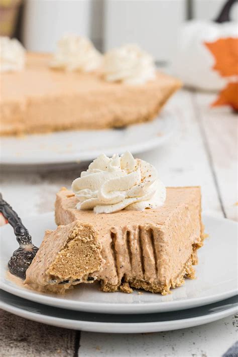 No Bake Pumpkin Pie With Graham Cracker Crust Bowl Me Over