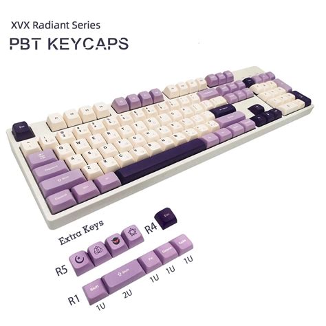 Womier Xvx Ergonomic Profile Japanese Keycaps Key With Puller