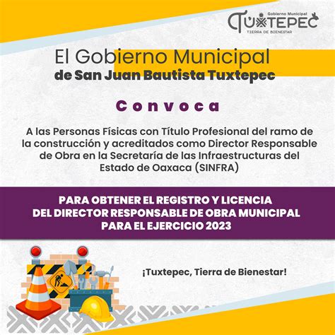 Gobierno Municipal Emite Convocatoria Para Registro Y Licencia Para