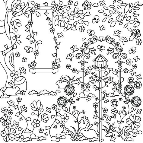 Secret Garden Coloring Pages Printable Coloring Pages