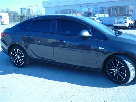 Диски N21 R17 5x105 7.5J 56.6 обуты. — Opel Astra J, 1,6 л, 2012 года ...