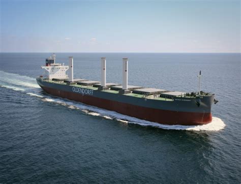 Oldendorff Carriers To Outfit Three Norsepower Rotor Sails To A Post