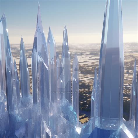 crystal towers  coolarts  deviantart