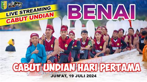 LIVE Cabut Undian Pacu Jalur Hari Pertama Benai 2024 YouTube