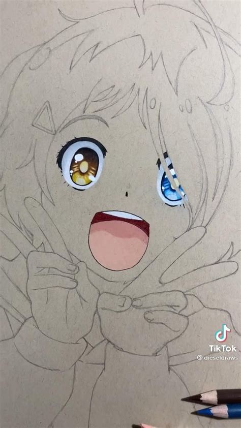 50 Color pencil ️ Anime ideas | anime drawings, anime art, anime