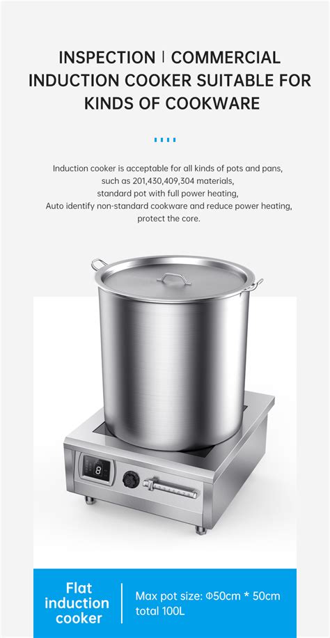 8kw Ac380v Commercial Flat Top Induction Cooker Hw Tp8x 01aguangdong Highway Electronic